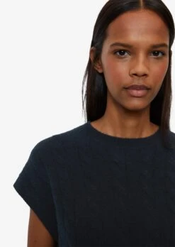 Marc O'Polo Truien Zonder Mouwen Trui Dames Navy -Winterkledingwinkel Voor Dames fc6462e7484f209e36633aa34869db56