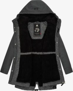 Ragwear Regenmantels Functionele Mantel Canny Dames Donkergrijs -Winterkledingwinkel Voor Dames fea55f24dcf4027b336e8aa1162263a2