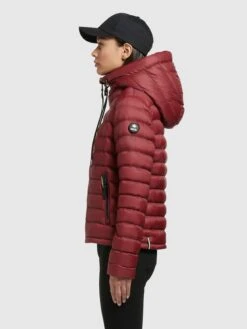 Khujo Winterjassen Winterjas Lona Shine Dames Roestrood -Winterkledingwinkel Voor Dames ffe2aab5bda6a4f44ad0599dff01e152